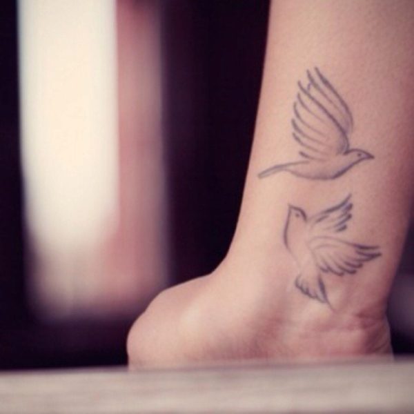 Dove Tattoo On Wrist