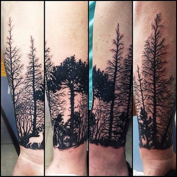 Elegant Tree Tattoo