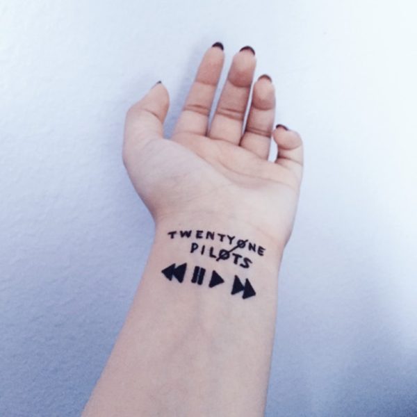 Elegant Wrist Tattoo