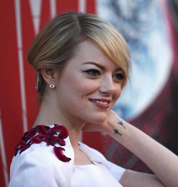 Emma Stone Wrist Tattoo