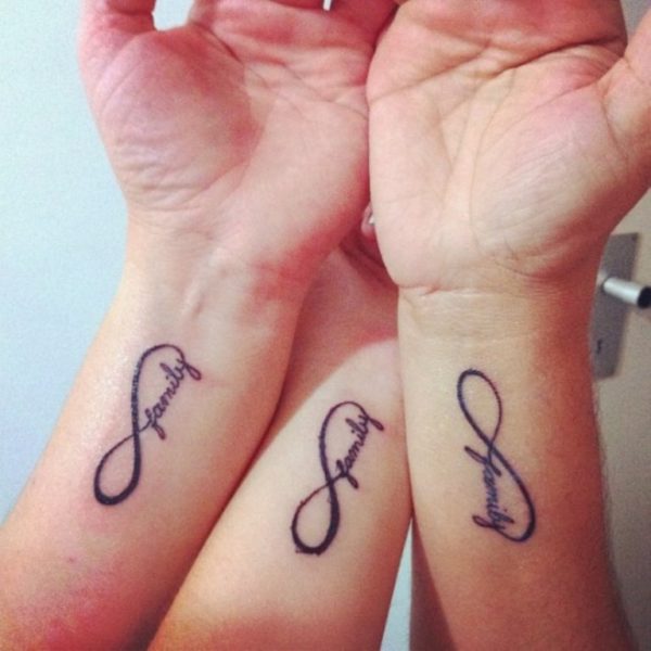 Family Tattoo  On Wrist