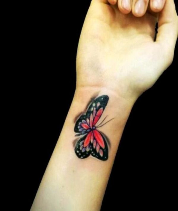 Fancy Butterfly Tattoo