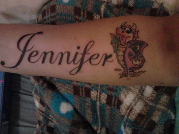 Fancy Name Tattoo