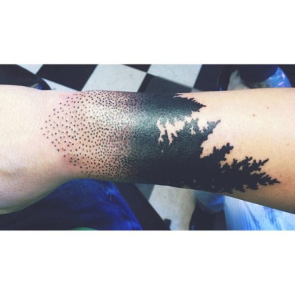 Fancy Tree Tattoo