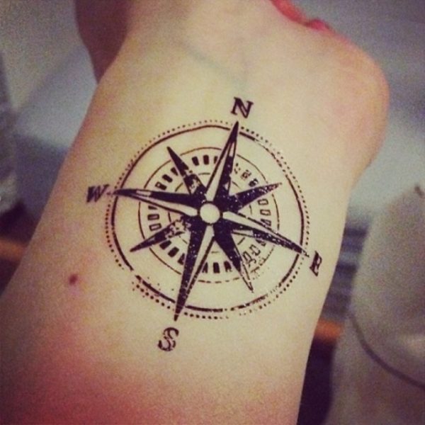 Fantastic Compass Tattoo