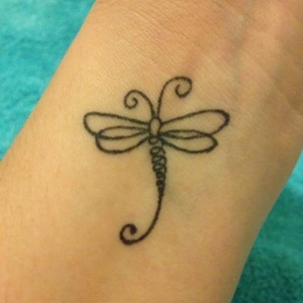 Fantastic Dragonfly Tattoo