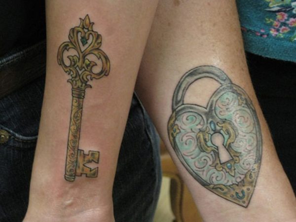 Fantastic Key Tattoo