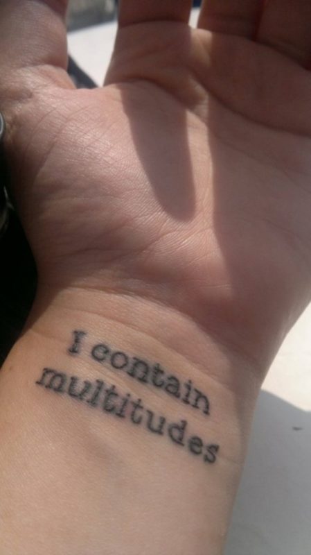 Fantastic Lettering Tattoo