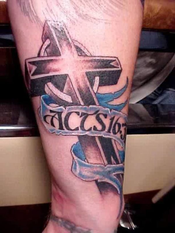 Fantastic Cross Tattoo