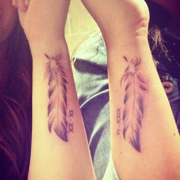 Feather Tattoo Design