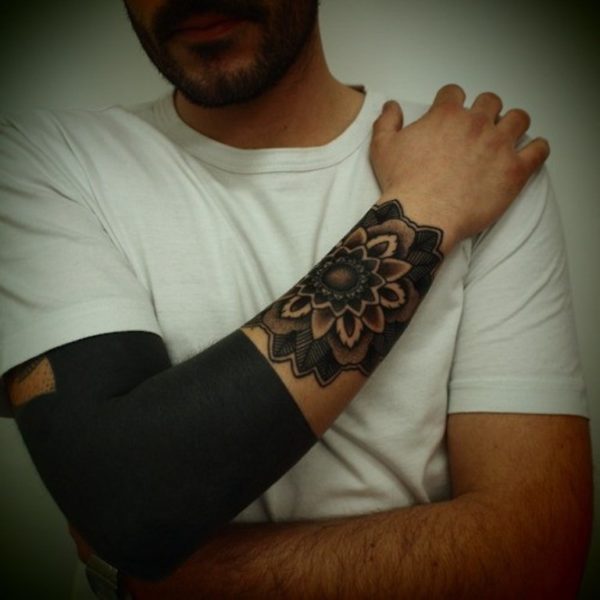 Flower Wrist Cover Tattoo