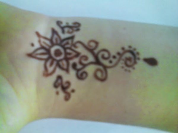 Flower Wrist Tattoo