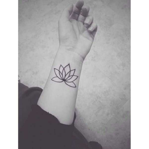 Funky Lotus Tattoo