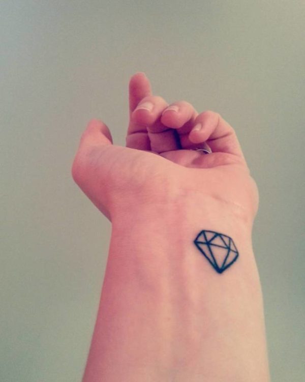 Graceful Diamond Tattoo