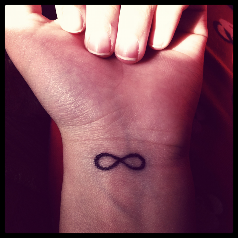 Graceful Infinity Tattoo