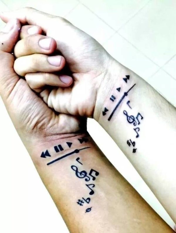 Graceful Wrist Tattoo