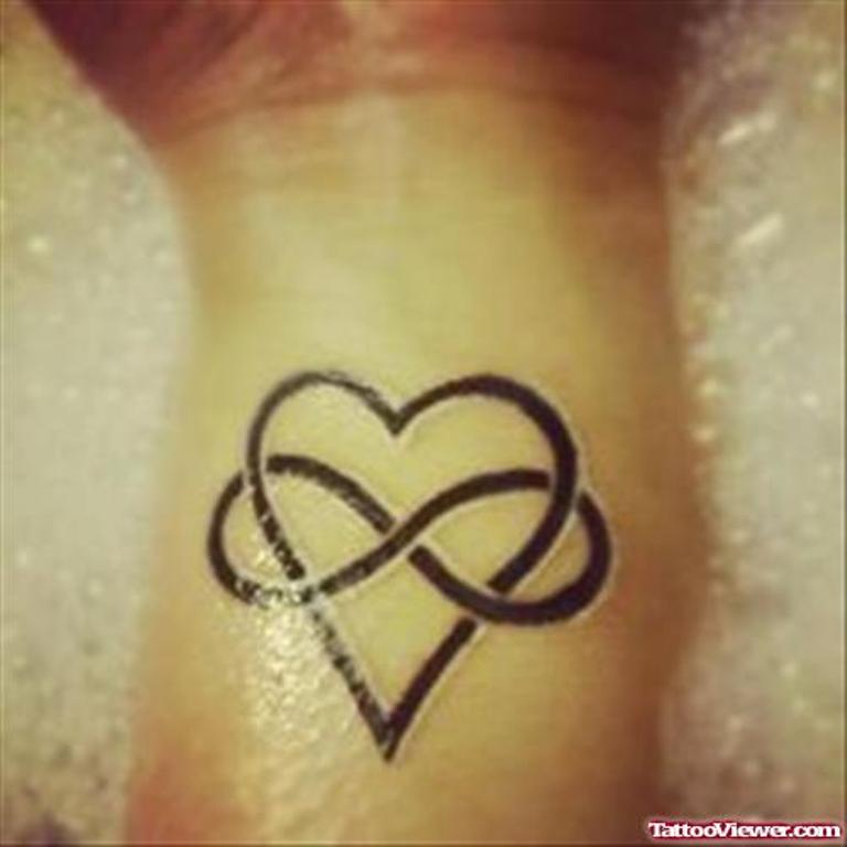 Heart Tattoo On Wrist