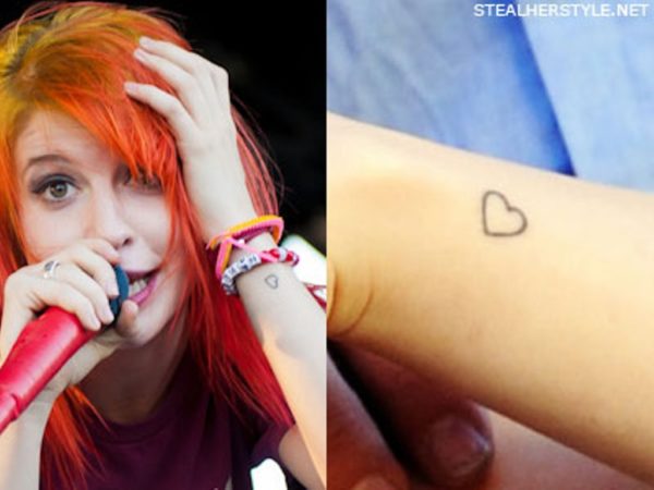 Heart Tattoo On Wrist