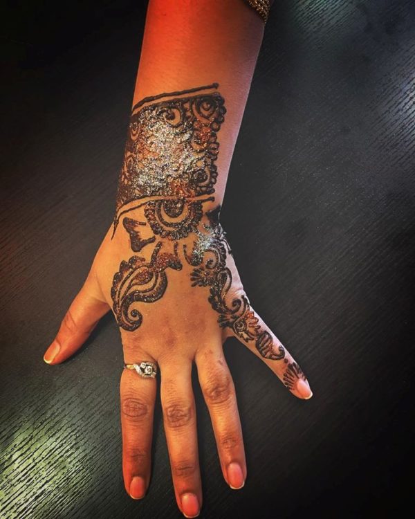 Henna Wrist Tattoo