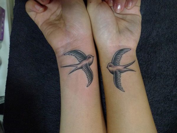 Bird Wrist Tattoo