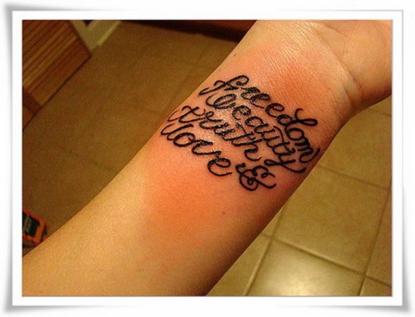 Impressing Quotes Tattoo