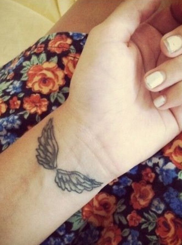 Impressive Angel Wings Tattoo