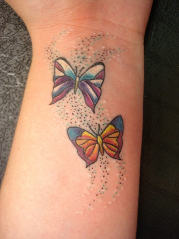 Butterfly Tattoo On Wrist