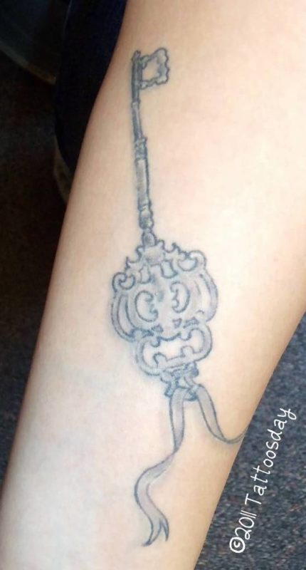 Impressive Key Tattoo