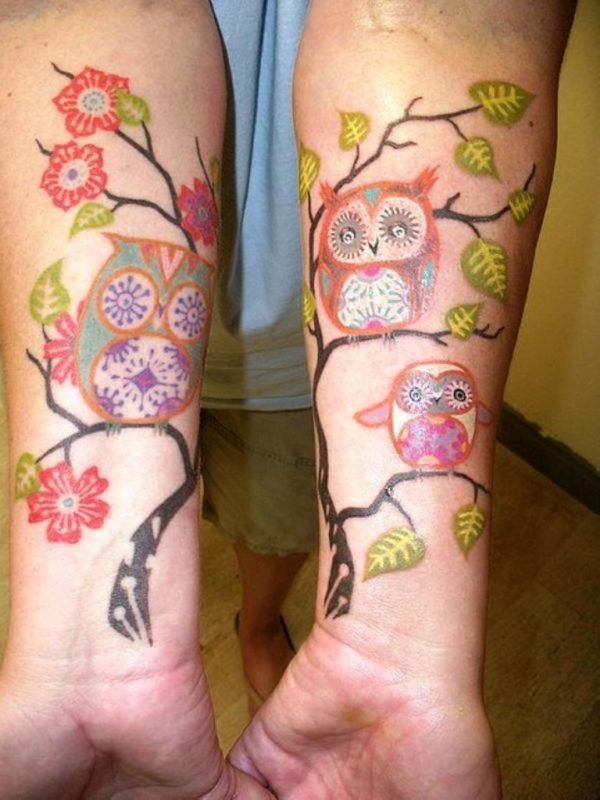 Impressive Owl Tattoo