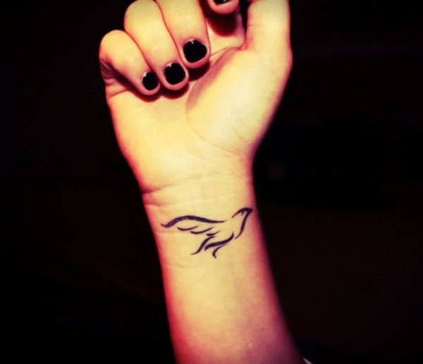 Impressive and Peaceful Dove Tattoo Design