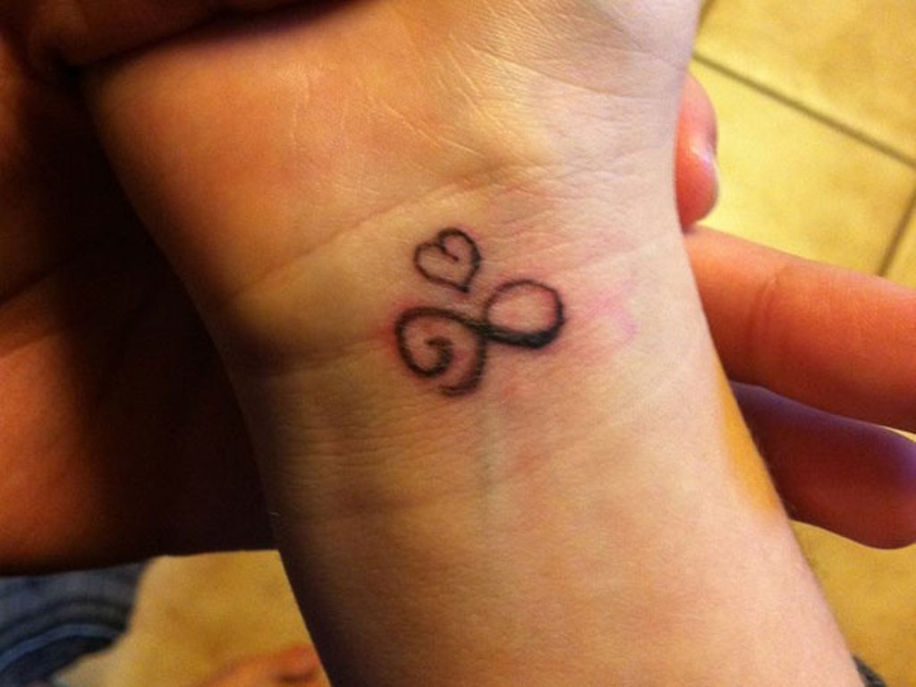 Infinity Heart Tattoo 