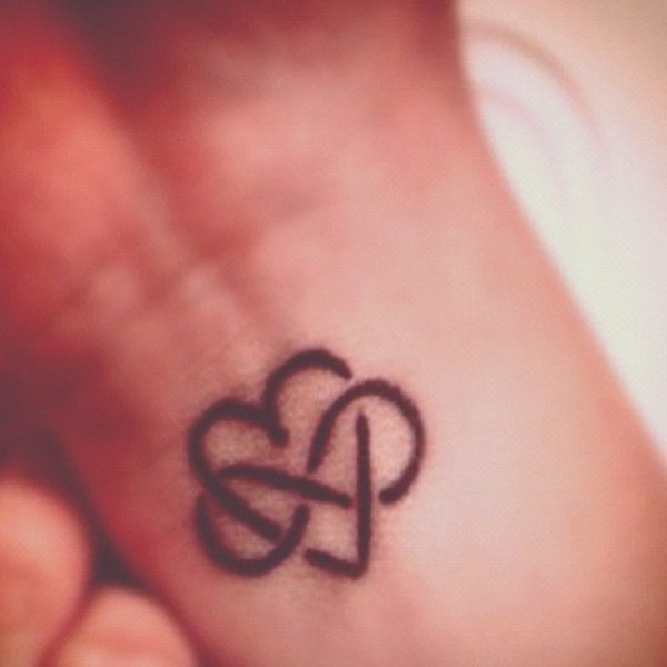 Infinity Heart Tattoo