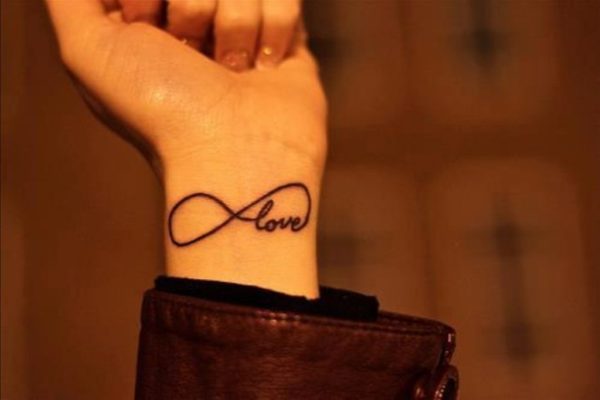 Infinity Symbol Tattoo Design