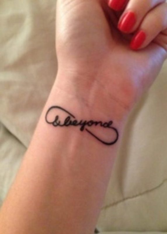 Infinity Symbol Tattoo