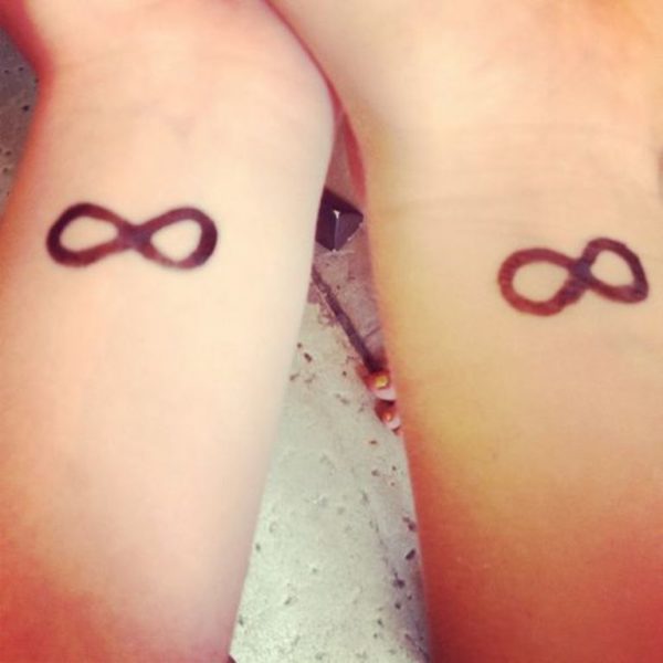 Infinity Tattoo Design On Wrist 