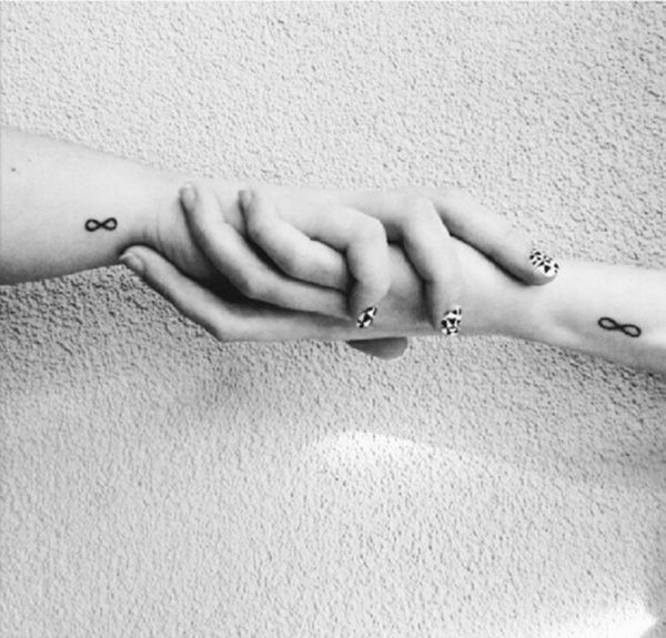 Infinity Tattoo On Wrists