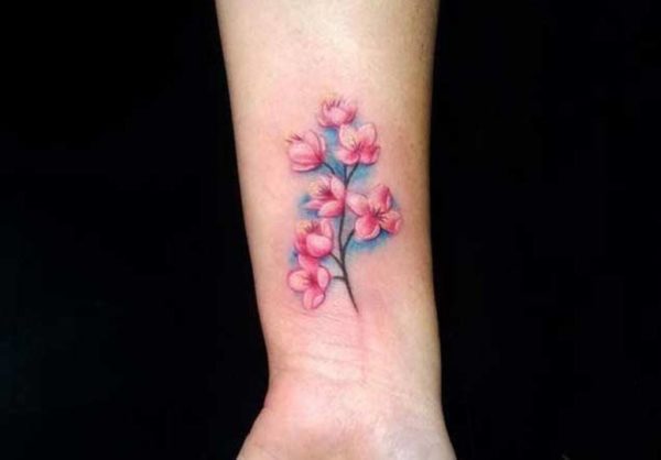 Japanese Flower Tattoo