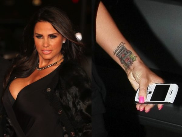 Katie Price Crown Tattoo