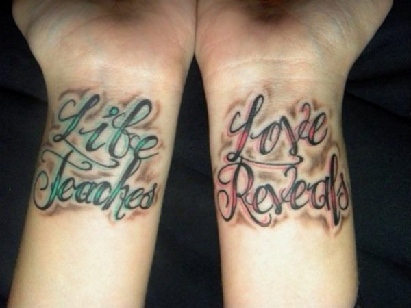Lettered Tattoo