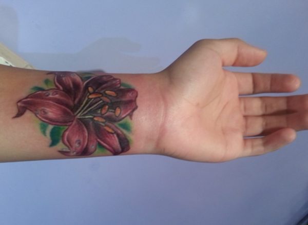 Lily Flower Tattoo