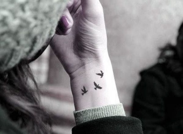Little Birds Tattoo On Wrist