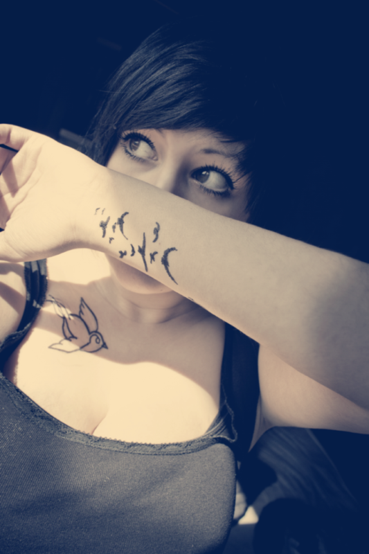 Little Birds Tattoos For Wrist