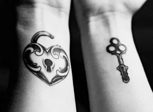 Lock And Key Tattoo