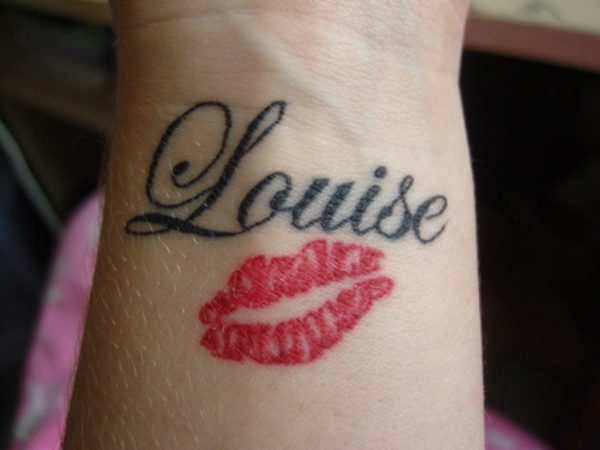 Louise Name Tattoo