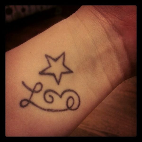Love And Star Tattoo