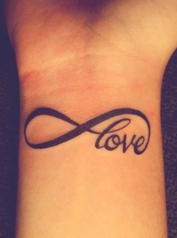 Love Tattoo On Wrist