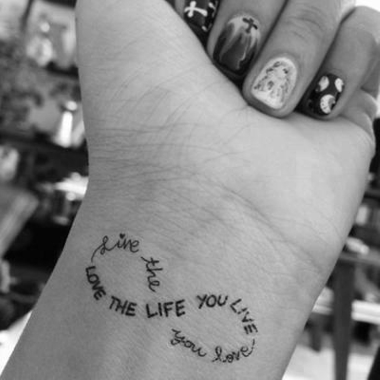 43 Stunning Loving Memory Tattoos On Wrist - Wrist Tattoo Pictures
