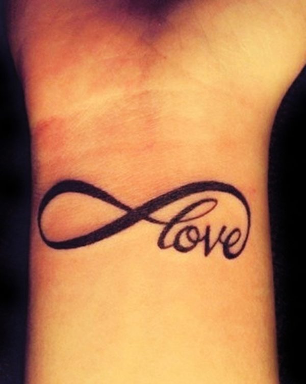 Love Wrist Tattoo