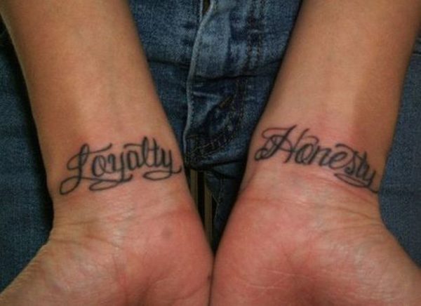 Loyalty Honesty