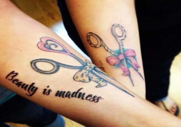 Matching Bow Tattoo